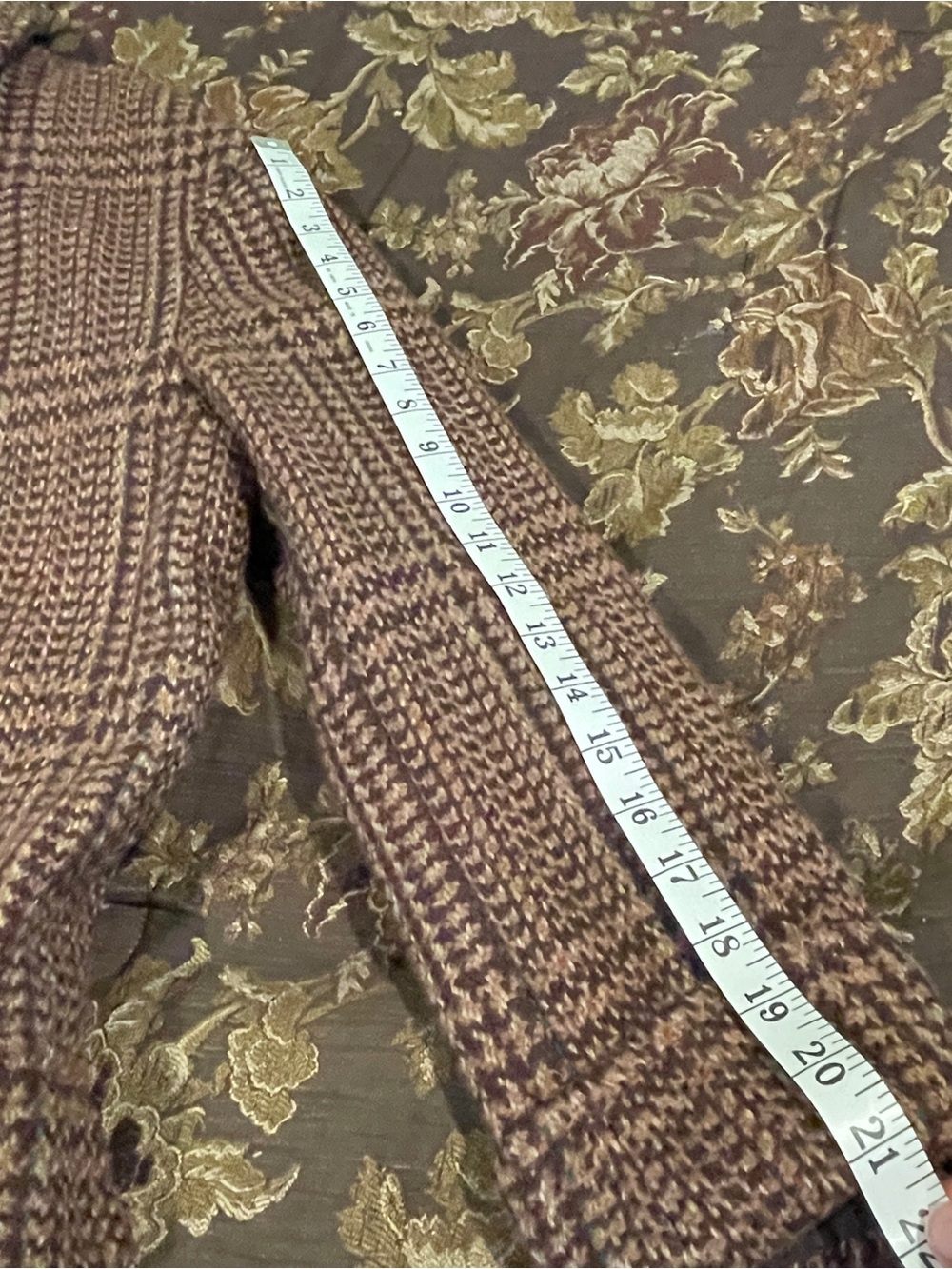 Vintage Ralph Lauren Purple Label Wool Glen Plaid Jacket Size 6 - Picture 13 of 13